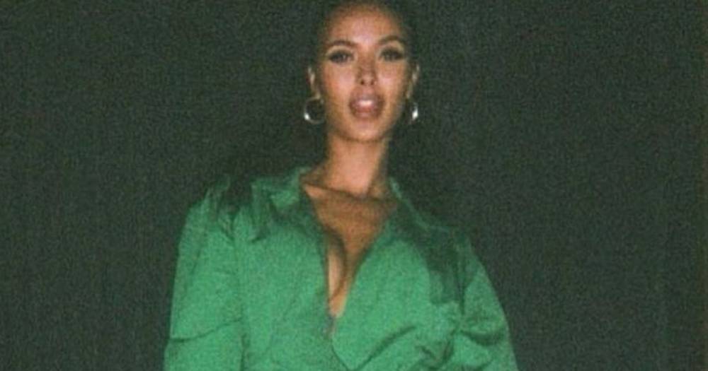 Maya Jama - Maya Jama's cleavage explodes from racy green ensemble in sultry throwback exposé - dailystar.co.uk