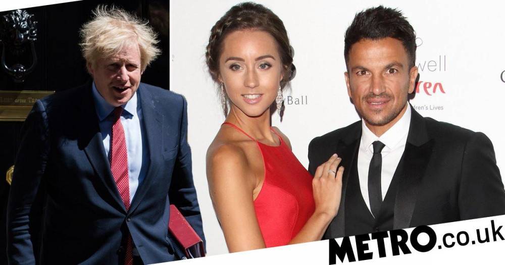 Boris Johnson - Peter Andre - Emily Macdonagh - Peter Andre calls Boris Johnson’s easing of lockdown restrictions ‘a shambles’ as wife Emily MacDonagh urges people to be ‘realistic’ - metro.co.uk