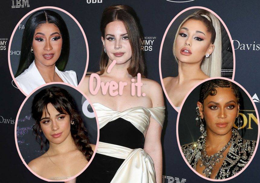 Ariana Grande - Lana Del Rey - Lana Del Rey Lashes Out At Critics Over Claims She’s Glamorizing ‘Abuse’ & Slams Double-Standards For Beyoncé, Ariana Grande, & More - perezhilton.com