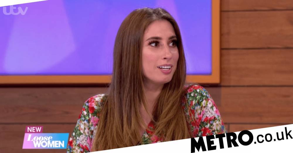 Stacey Solomon - Ruth Langsford - Stacey Solomon ‘upset’ seeing son Rex grow up ahead of his first birthday in lockdown - metro.co.uk