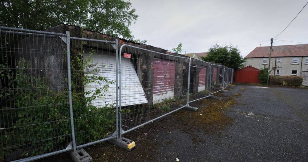 Demolition order for dodgy lock-ups in South Ayrshire - dailyrecord.co.uk