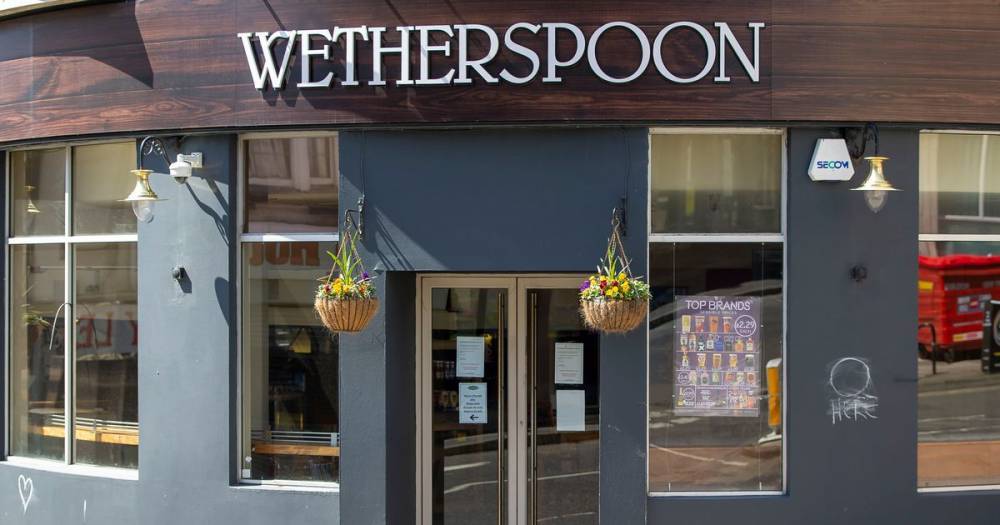 Wetherspoons confirms plans for reopening all 875 pubs in the UK - manchestereveningnews.co.uk - Britain