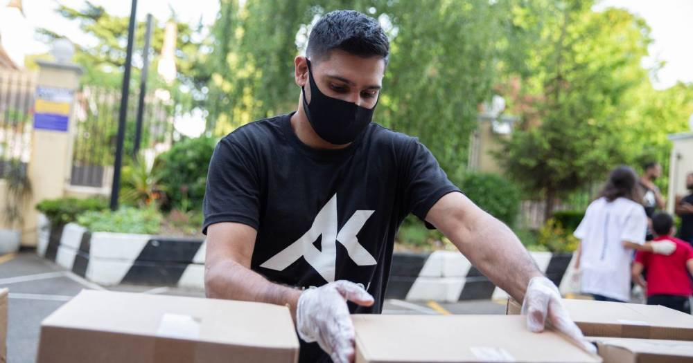 Amir Khan's charity drive continues during coronavirus crisis as boxer helps the homeless - mirror.co.uk - Britain
