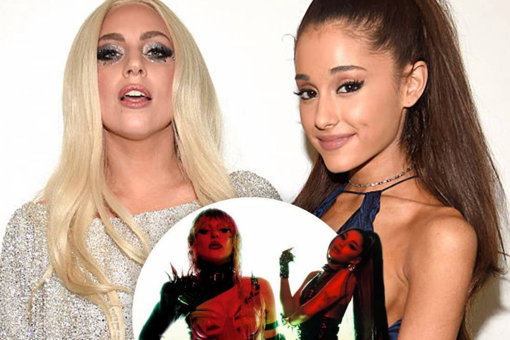 Ariana Grande - Lady Gaga - Ariana Grande says ‘sister’ Lady Gaga ‘knows pain, cries and drinks’ like her as they release emotional duet Rain On Me - thesun.co.uk