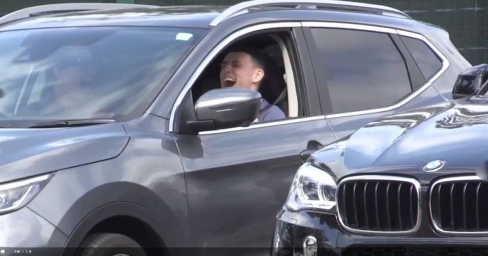 Phil Foden - Phil Foden among Man City players seen arriving at training ground - manchestereveningnews.co.uk - city Manchester - city Man