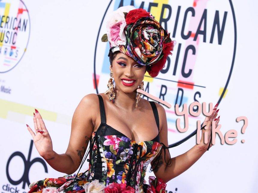 Cardi B Shows Off Her MAJOR Back Ink — And Violates Social Distancing?? - perezhilton.com - state California