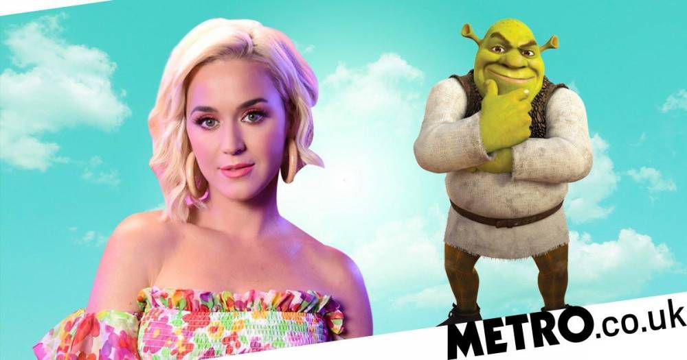 Katy Perry - Orlando Bloom - Katy Perry jokes pregnancy ‘turning her into Shrek’ as she gets closer to due date - metro.co.uk
