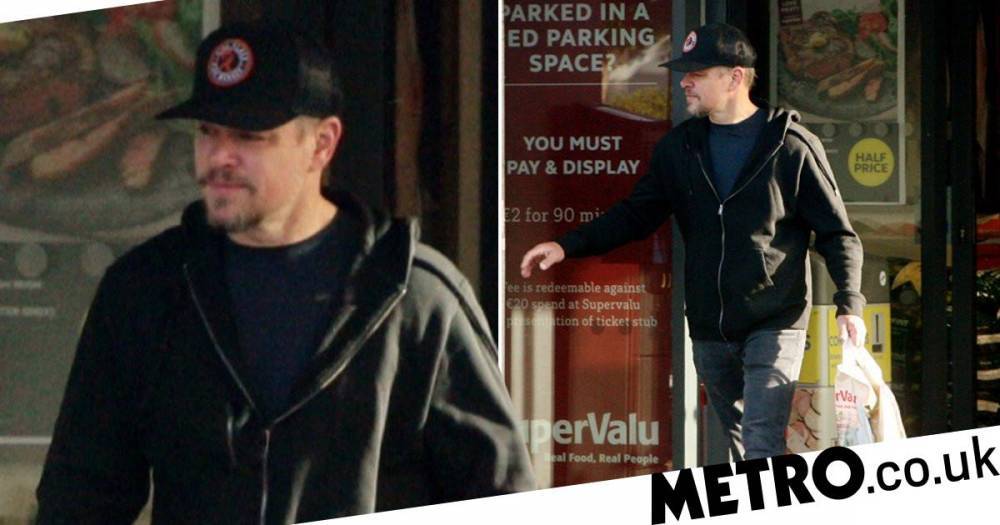 Matt Damon - Luciana Barroso - Matt Damon settles into Dalkey life as he hits up SuperValu after raving about ‘beautiful’ Ireland - metro.co.uk - Ireland