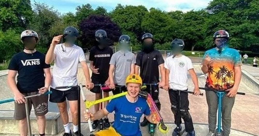 Alexandra Park - Parents 'deeply concerned' after YouTube star encourages youngsters to join him at skate park - despite it being shut since start of lockdown - manchestereveningnews.co.uk - Germany - county Park