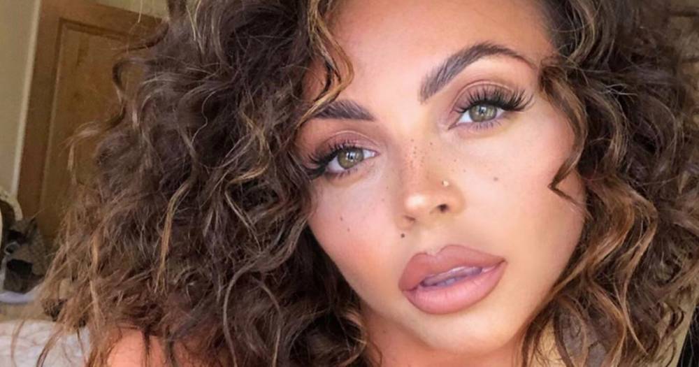 Jesy Nelson - Jesy Nelson shows off her natural curls after home workout leaves her feeling 'fitter and stronger' - ok.co.uk