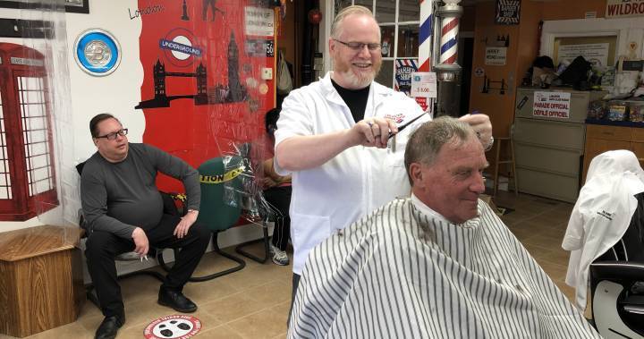 Blaine Higgs - New Brunswick - saint John - New Brunswick barbershops busy as province enters new phase of COVID-19 recovery - globalnews.ca - city New Brunswick - county Lancaster - county Barber