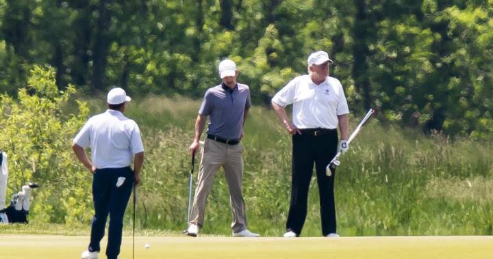 Donald Trump - Jair Bolsonaro - Trump goes golfing for 1st time since coronavirus was declared national emergency - globalnews.ca - state Florida - county Palm Beach - Washington - Brazil - city West Palm Beach, state Florida