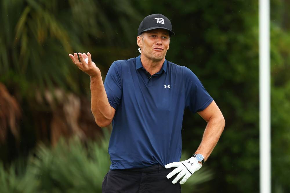 Tom Brady - Phil Mickelson - Tom Brady Splits His Pants During Charity Golf Match - etcanada.com - state Florida - county Bay - city Tampa, county Bay