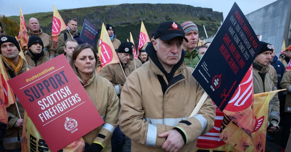 Boris Johnson - Nicola Sturgeon - Fire fighters say they 'can't be thanked' with cuts - dailyrecord.co.uk - Britain - Scotland