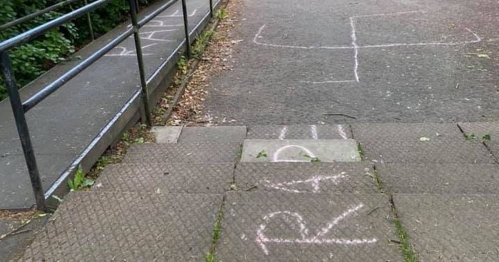 Disgust as vandals write 'rape' and draw swastika in children's park - manchestereveningnews.co.uk