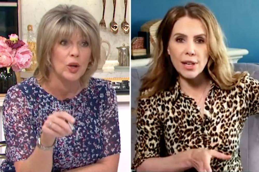 Ruth Langsford - Emma Kenny - This Morning in lockdown blunder as Ruth Langsford is forced to correct psychologist telling viewer to socialise - thesun.co.uk