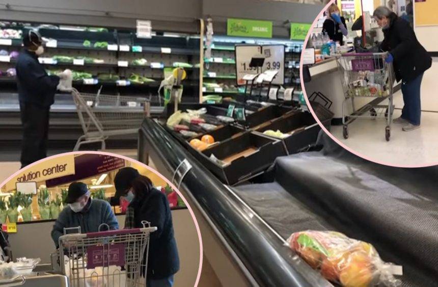 Woman Without Face Mask Forced Out Of Staten Island Grocery Store By Other Customers! - perezhilton.com - New York
