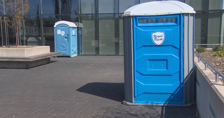 Handwashing stations to be added to porta-potties installed at Halifax Central Library: city - globalnews.ca - municipality Regional, county Halifax - county Halifax