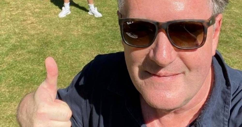 Piers Morgan - Piers Morgan wows fans with snap of 'identical' dad - who 'looks younger than him' - dailystar.co.uk - Britain