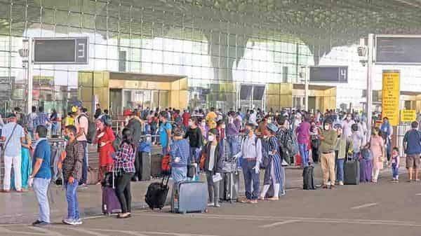 Long queues, chaos, confusion as domestic flights resume - livemint.com - city New Delhi - India - city Mumbai - city Delhi