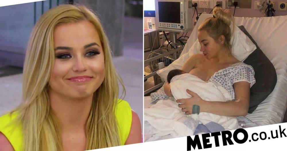 Ex On The Beach star Melissa Reeves gives birth to baby girl after three day labour - metro.co.uk