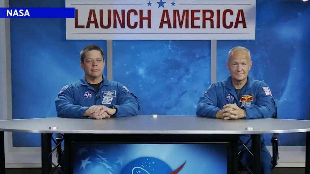 Bob Behnken - Doug Hurley - The mission: NASA astronauts will be first to fly in SpaceX spacecraft - clickorlando.com