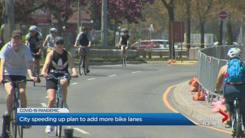 Erica Vella - 25 km of new cycle infrastructure proposed in Toronto as part of ActiveTO initiative - globalnews.ca