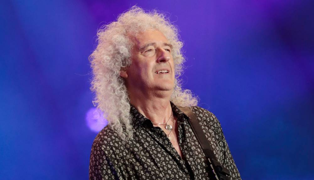 Brian May - Queen's Brian May Suffered a Heart Attack While Recovering from a Crushed Nerve - justjared.com