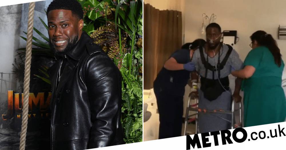 Kevin Hart - Kevin Hart lied about extent of his injuries after horror car accident - metro.co.uk