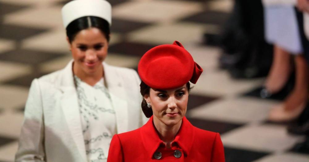 Meghan Markle - Kate Middleton - Pair of tights caused Meghan Markle and Kate Middleton's royal wedding fallout - mirror.co.uk