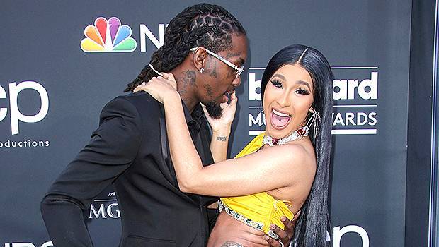 Cardi B Dances In A Sexy Purple Swimsuit With Offset In Sweet Video — Watch - hollywoodlife.com - Spain