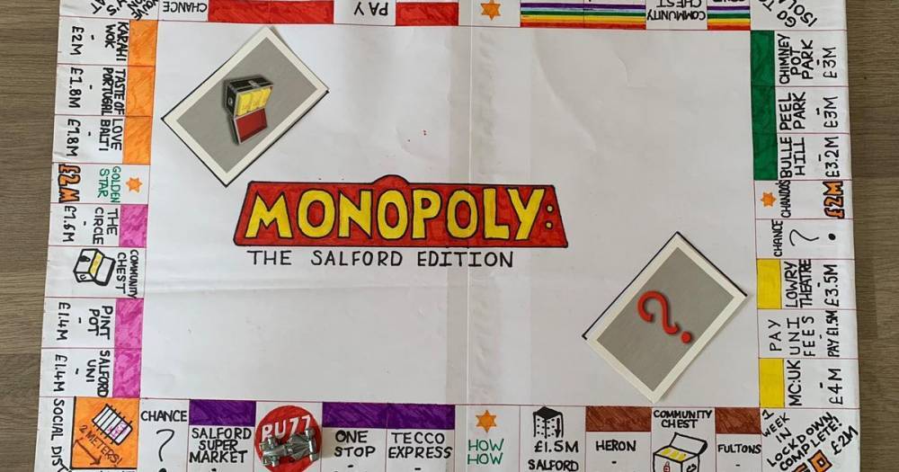 Salford's very own version of Monopoly might be the best thing to come out of lockdown boredom - manchestereveningnews.co.uk