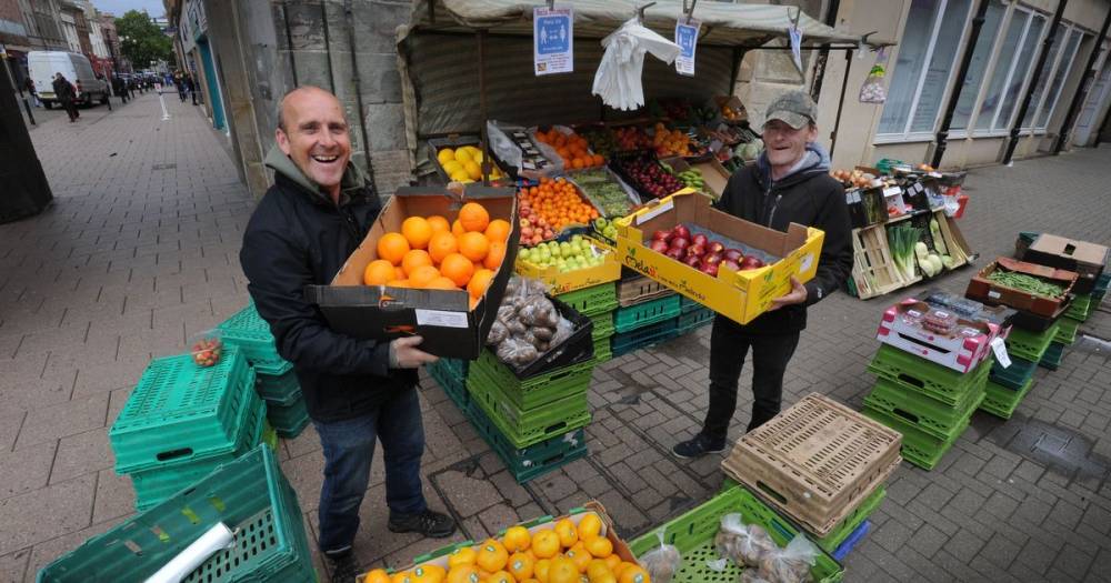 Ayr town centre fruit boys back in town - dailyrecord.co.uk - city Ayr