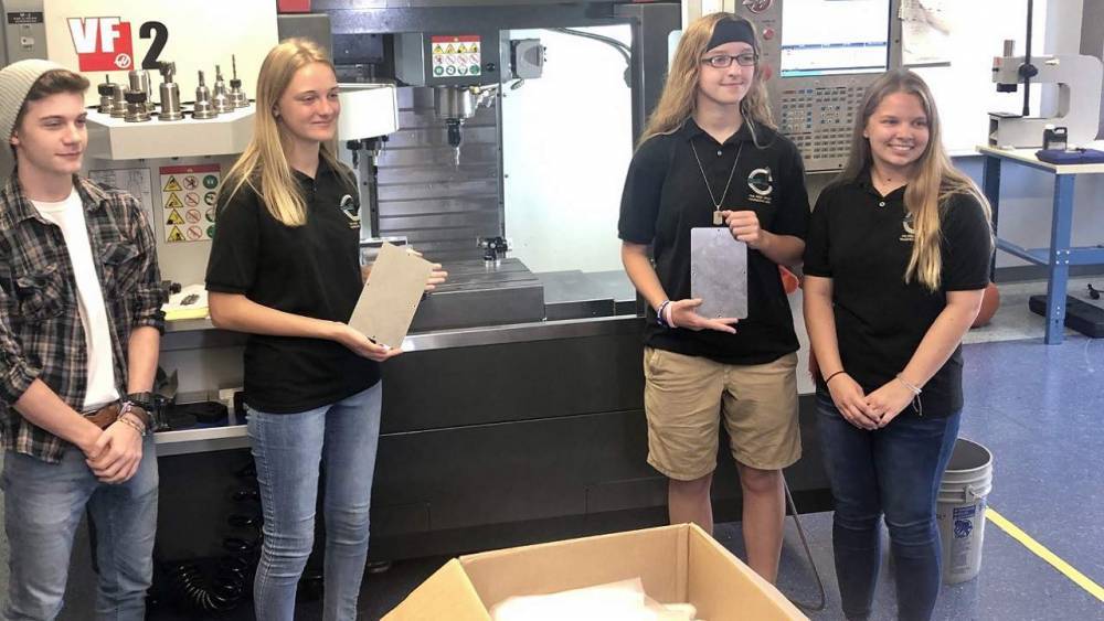 Pine Ridge students help build parts for NASA that will launch into space - clickorlando.com - state Florida - county Volusia - county Pine