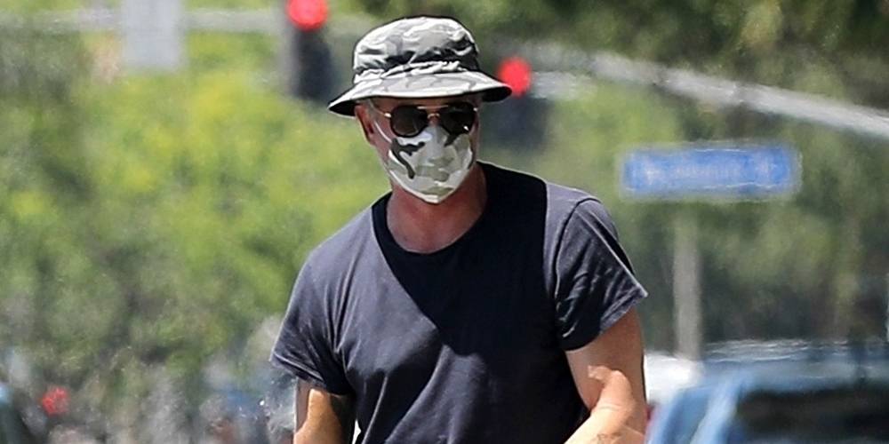 Patrick Dempsey - Eric Dane Runs Errands in West Hollywood Amid Quarantine - justjared.com - Los Angeles