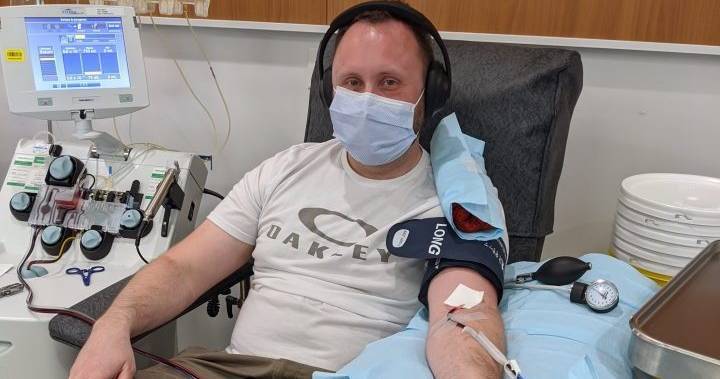 Saskatoon man recovered from COVID-19 donates plasma for coronavirus treatment trial - globalnews.ca - Switzerland - Germany