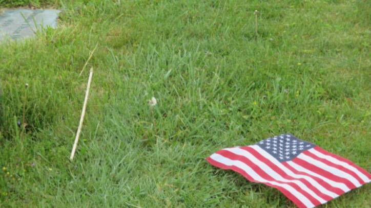 Police investigate after over 100 flags torn from veterans' graves - fox29.com - county Richland