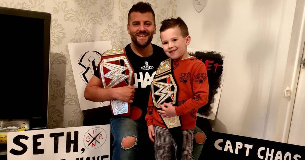 Airdrie schoolboy pens book on his WWE superstar dream to raise funds for nurses - dailyrecord.co.uk