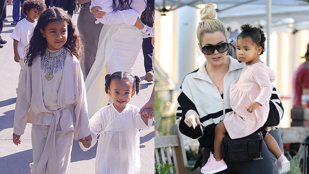 Khloe Kardashian - Kim Kardashian - True Thompson - North West - Chicago, 2, North West, 6, Sing ‘Ring Around The Rosie’ As They Reunite With Cousin True, 2 - hollywoodlife.com - state California - city Chicago