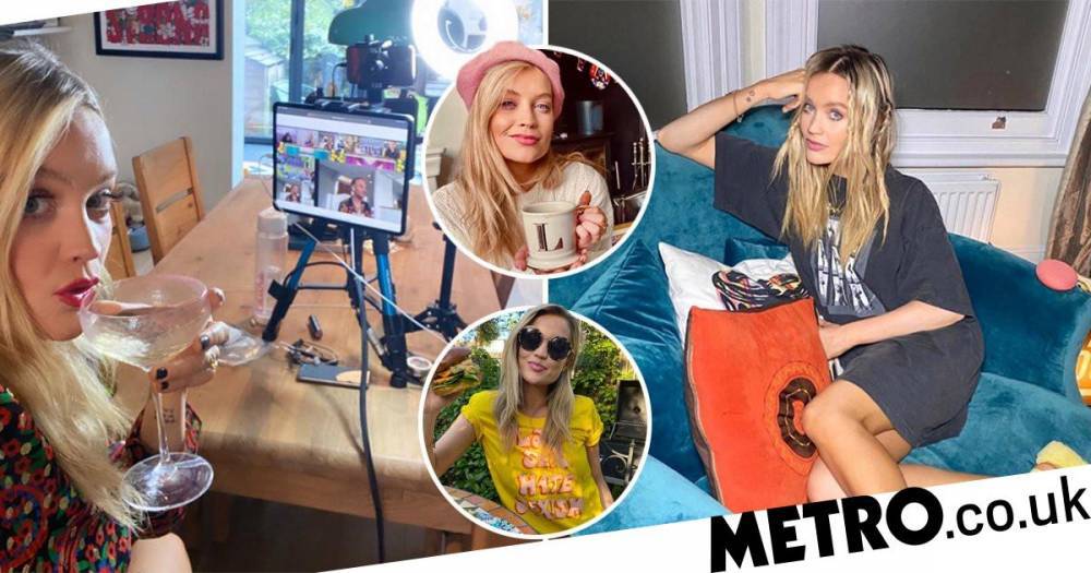 Laura Whitmore - Iain Stirling - Inside Laura Whitmore’s boho North London home where she is self-isolating with boyfriend Iain Stirling - metro.co.uk