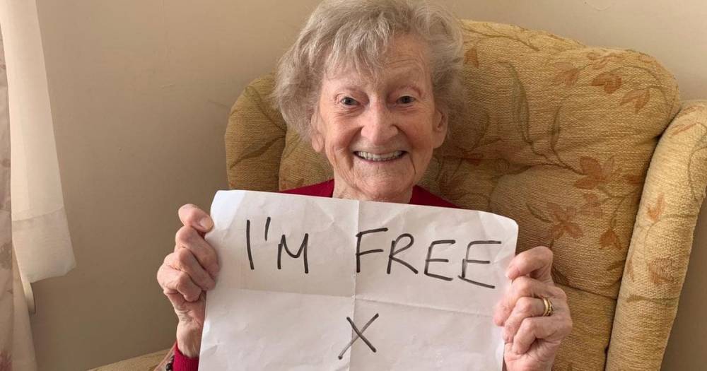 Scots super granny who beat coronavirus at 100 says 'I'm free' - dailyrecord.co.uk - Scotland