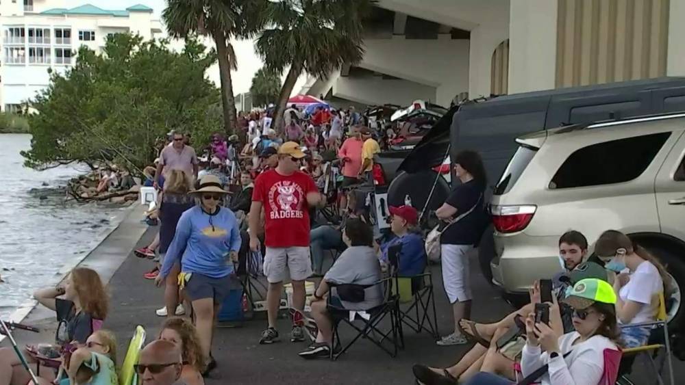 Donald Trump - Spectators vow to return Saturday for next SpaceX launch attempt - clickorlando.com - state Florida - county Brevard - county Indian River