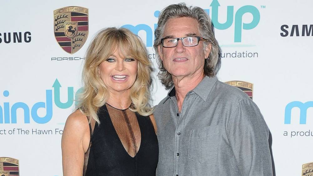 Goldie Hawn - Kurt Russell - Rachel Smith - Goldie Hawn Has the Best Relationship Advice for Couples in Quarantine (Exclusive) - etonline.com