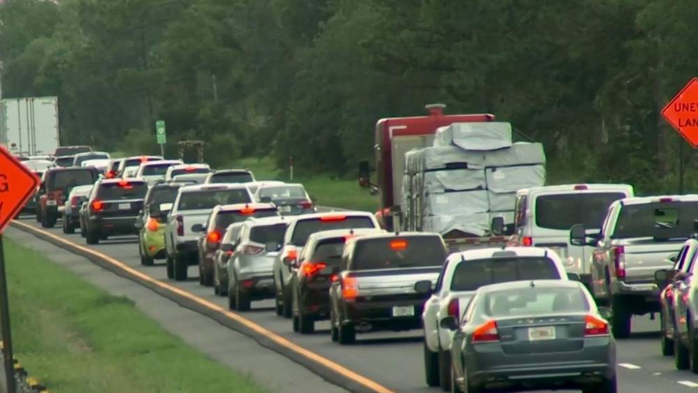Space spectators get caught in traffic after launch is scrubbed - clickorlando.com - state Florida - county Brevard