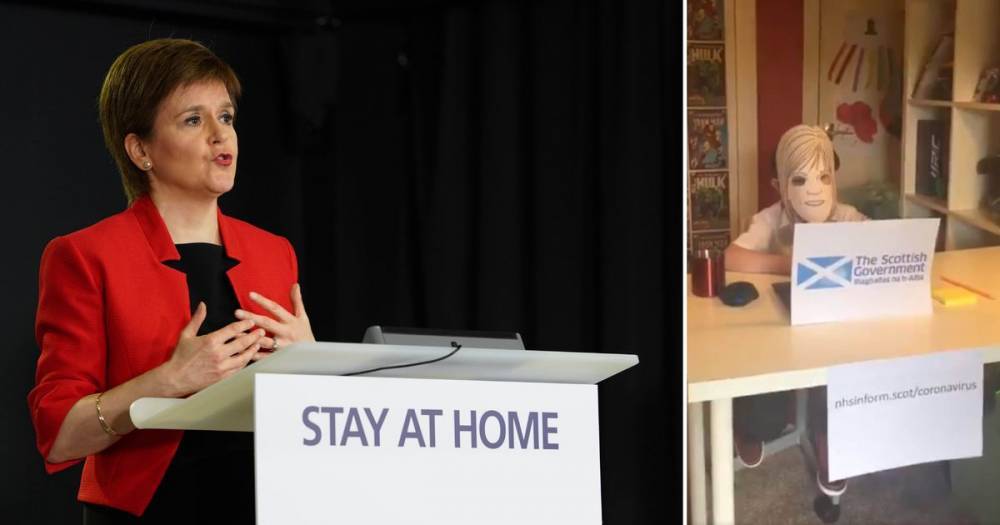 Nicola Sturgeon - Ayrshire schoolboy goes viral after impersonating Nicola Sturgeon - dailyrecord.co.uk - Scotland - county Valley - city Irvine, county Valley