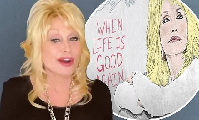 Dolly Parton - Dolly Parton teases new uplifting track When Life Is Good Again that she recorded during quarantine - dailymail.co.uk - city Nashville