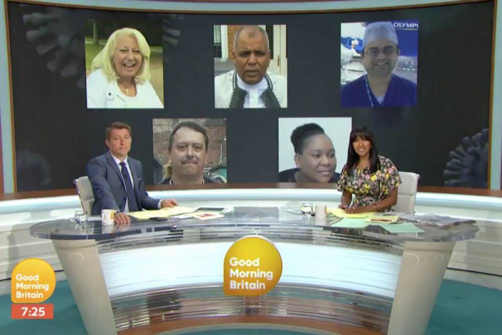 Easter Sunday - Good Morning Britain viewers in tears as Ben Shephard and Ranvir Singh pay tribute to carers who have died in pandemic - thesun.co.uk - Britain