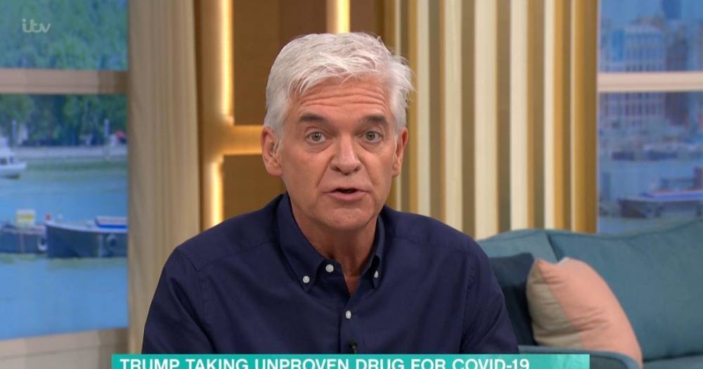 Donald Trump - Holly Willoughby - Phillip Schofield - Hilary Jones - Phillip Schofield's Trump 'sadly still here' remark sparks This Morning Ofcom complaints - dailystar.co.uk - Usa - Britain