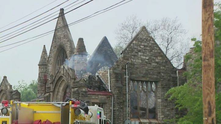 5-alarm fire destroys historic Delaware County church - fox29.com - state Pennsylvania - state Delaware - county Chester