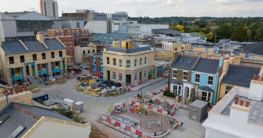 queen Vic - EastEnders' new £87m set almost complete as Polish deli is added to reflect modern London - mirror.co.uk - Poland